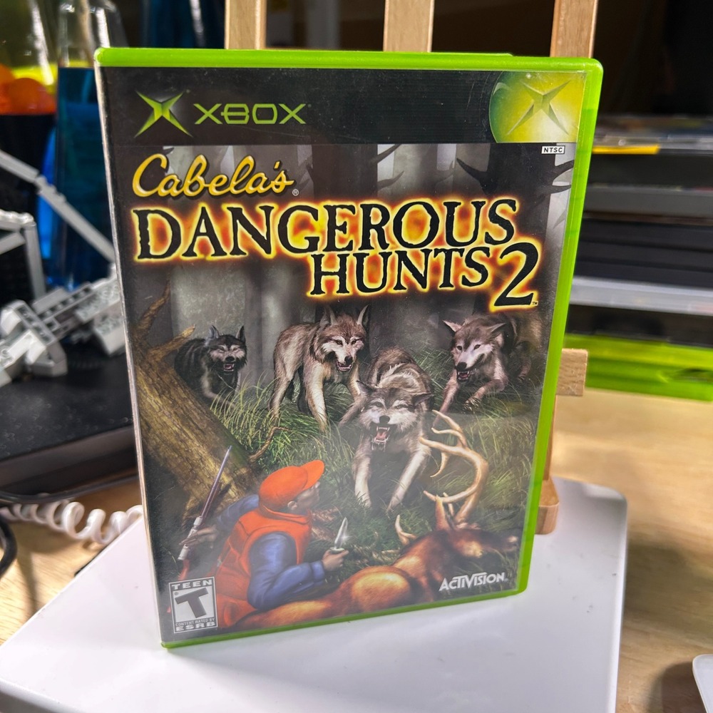 Cabelas Dangerous Hunts 2 Microsoft Xbox Original 2005 Activision CIB Hunting